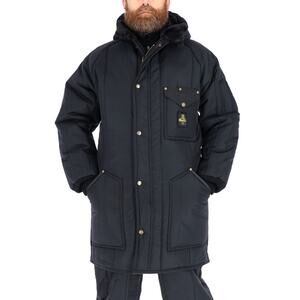 RefrigiWear Men's Navy Iron-Tuff Ice Parka Jacket Size M Regular